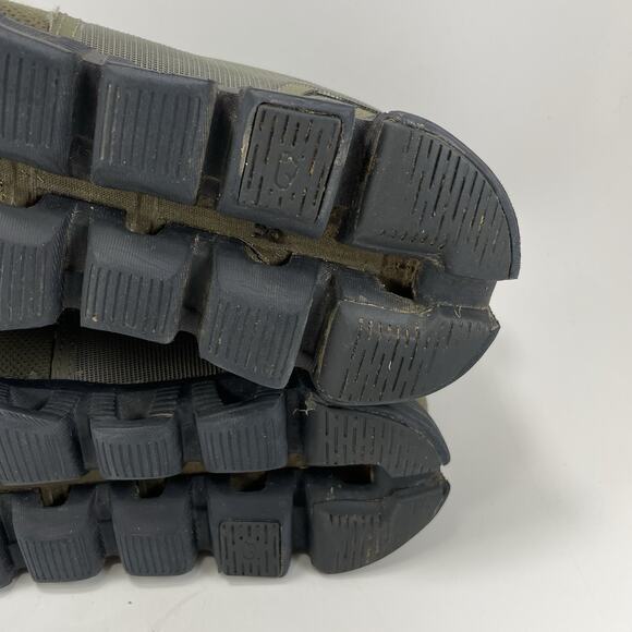 On Cloud 5 Waterproof Running Shoes Womens Size 8 Olive Green Slip On Athletic - Picture 10 of 12